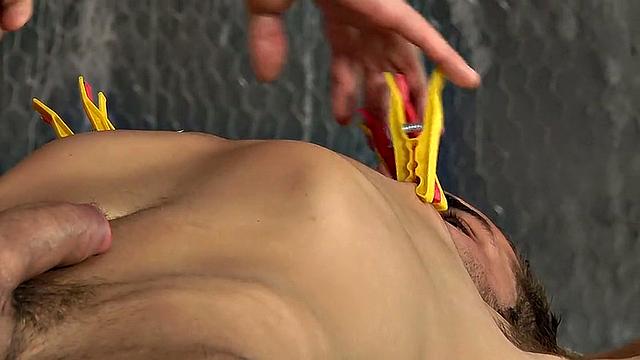 Dan Broughton & Deacon Hunter Ride a Hard Prisoner