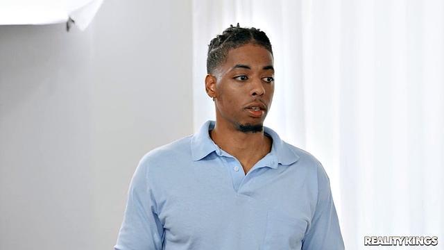 Delivering on a Porno Set