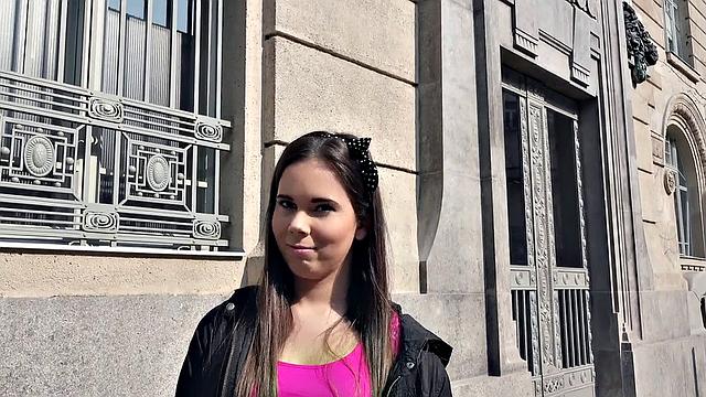 Student Shows Off Her Cute Nipples