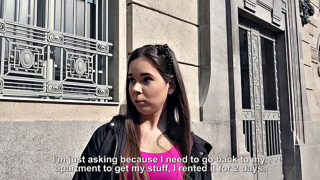 Student Shows Off Her Cute Nipples