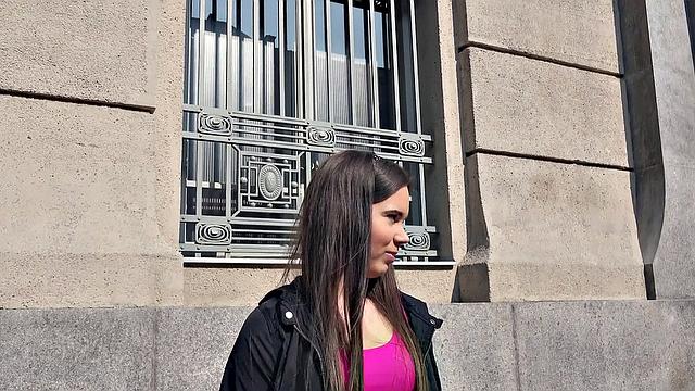 Student Shows Off Her Cute Nipples