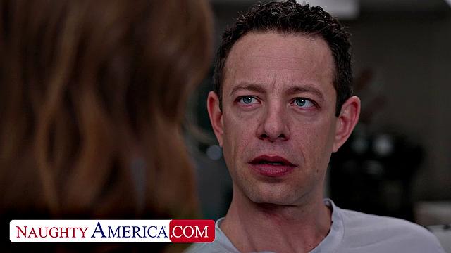 Housewife Skylar Snow gets to know her neighbor up-close and personal