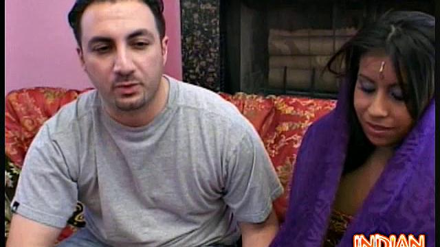 Naughty Indian Girl Sucking Off Cock