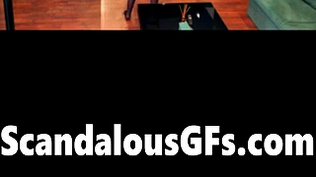 Kinky selfies quickly turn to masturbation on the cold floor