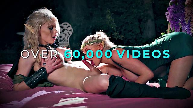 TRANSFIXED - Summer Hart Gets Creampied By Izzy Wilde, Security Kasey Kei Eats Cum In Pussy