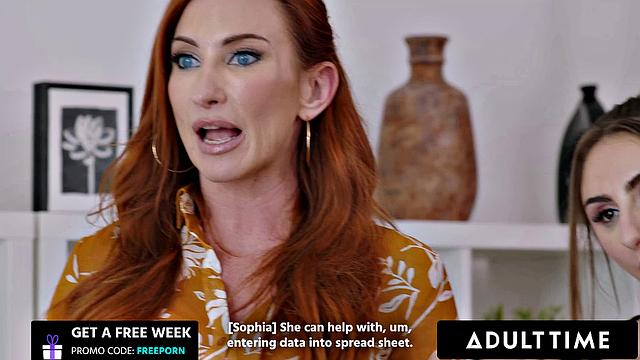 Naughty PAWG Penelope Kay Seduces Older Boss For Risky Sneaky Link In The Office!