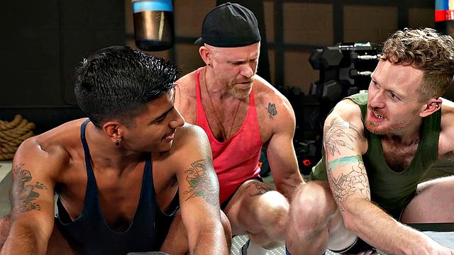 FistingInferno - Pierced Coach Fisted & Gaped By Jocks