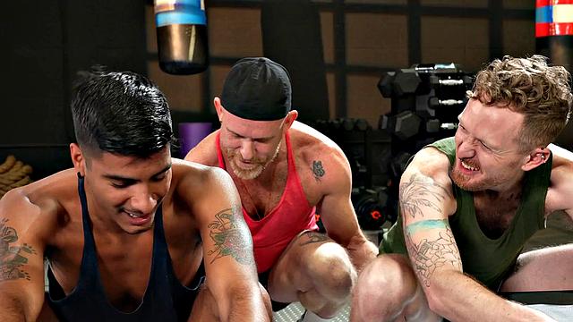 FistingInferno - Pierced Coach Fisted & Gaped By Jocks