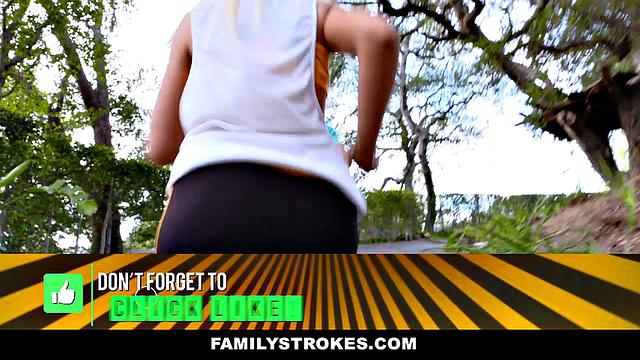 Stretching Your Hot Stepmom