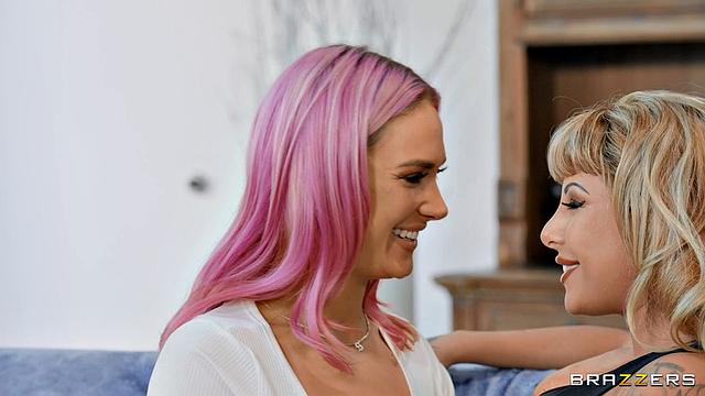 Wet Double Anal With The Lesbians