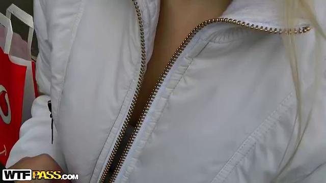 Upskirt sex in public porn viseo