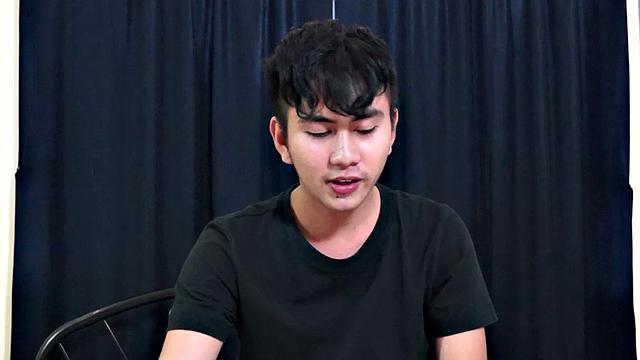 This Chinese Pinoy twink found out he loves getting tickled during this tickling fetish session. Coco was sporting a boner when we stripped his clothes off and tied him down to the bed.