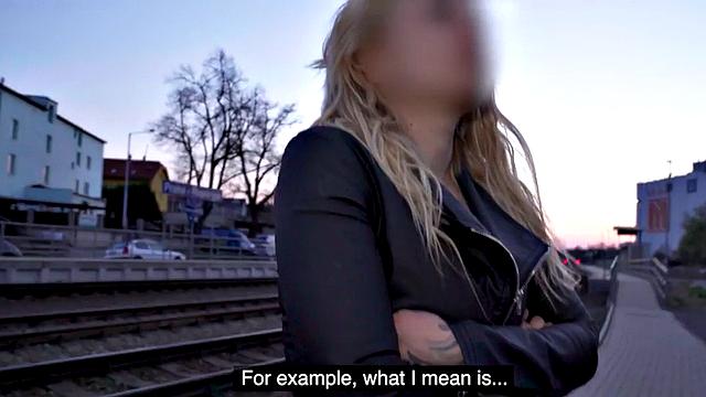 Inked slut deepthroating fake priest before pussybanging