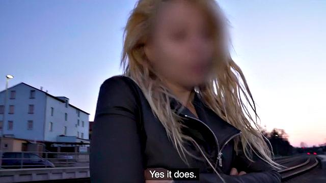 Inked slut deepthroating fake priest before pussybanging