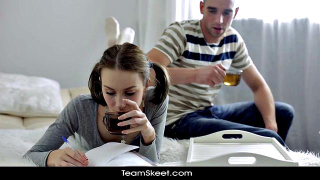 Pigtailed Girl Likes Rough