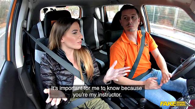Backseat Fuck After Her Car Breakdown