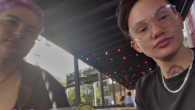 Inked f2m licked by her lover