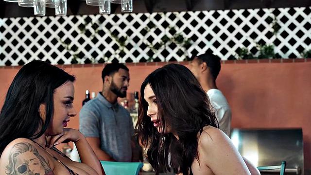 Facial loving hairy babe pounded by her BF