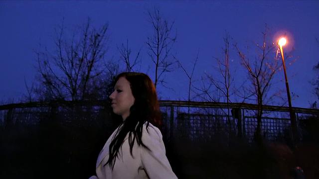 Hot Brunette Convinces Stranger To Bang Herself For A Lucky Job Title