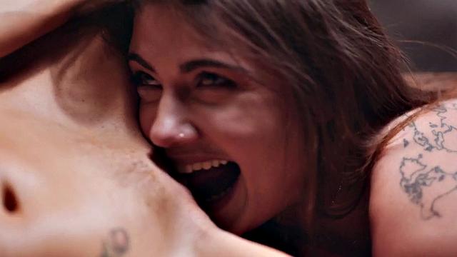 Steamy lesbian sex with passionate pussyeating