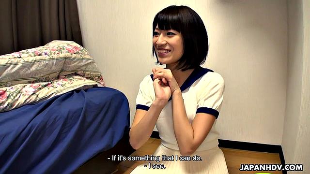 Ruri Narumiya meets a fan as an AV Actress