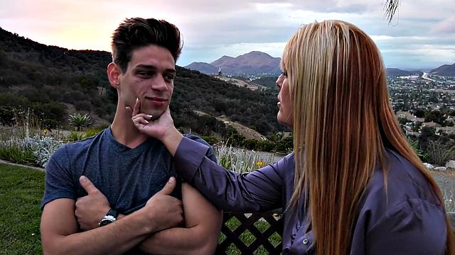 Hairy student MILF got pussypounded after teasing