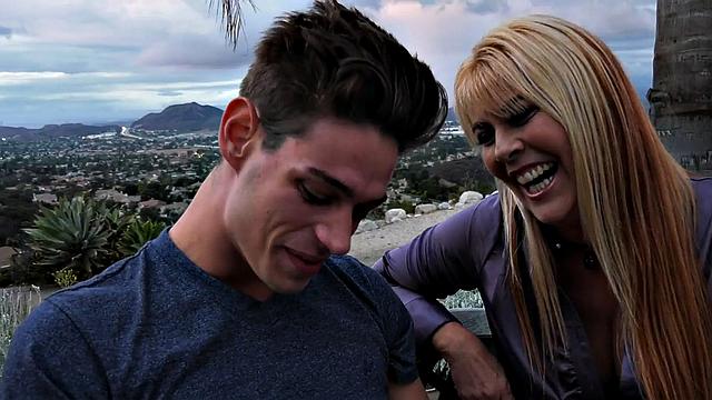 Hairy student MILF got pussypounded after teasing