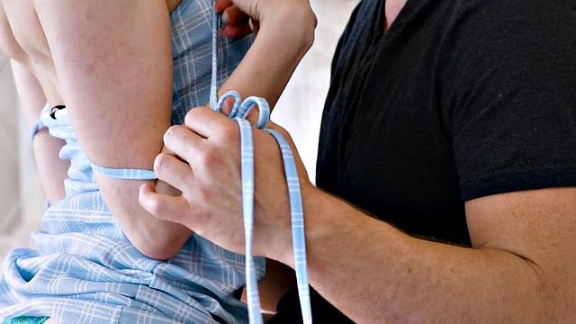 21yo petite lady smashed by thick dick in wet pussy