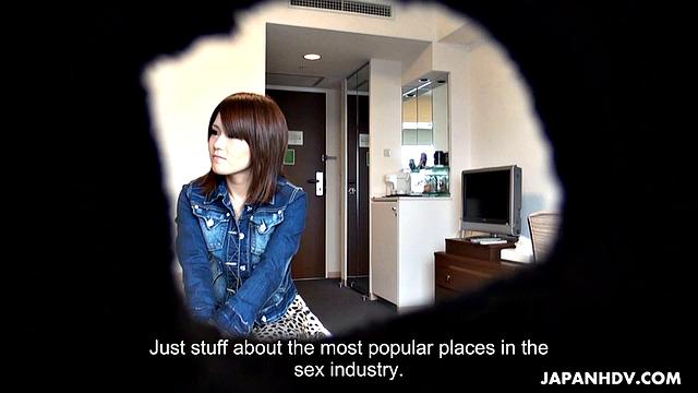 Japanese beauty gets fucked by her lover