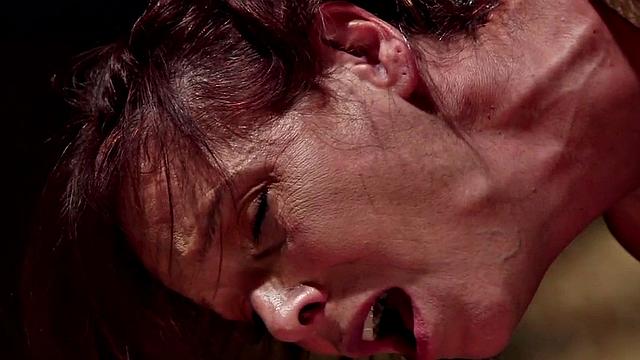 Anal BDSM mature dyke whipped and fucked by lez domina