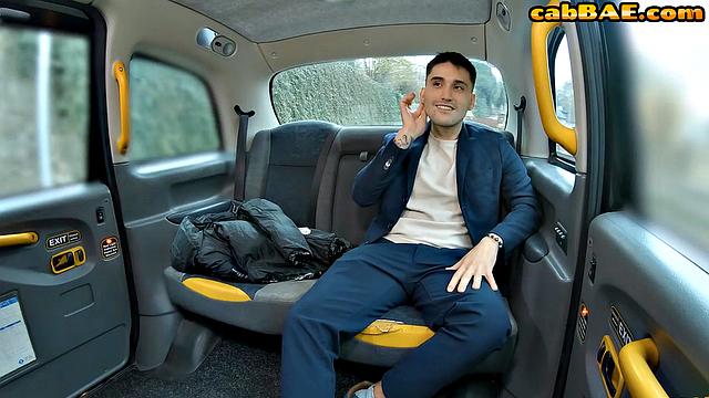 Stunning bae rides passenger in car