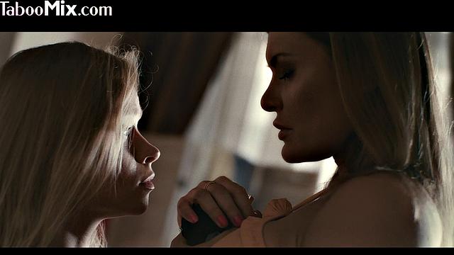 2 petite blonde babes squirting each other