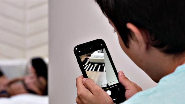 Hot MILF Jamie Michelle has her friend's son fuck her when her date cancels