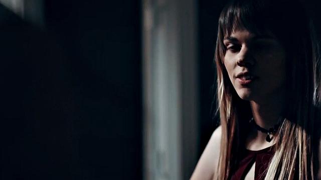 Trans goddess sucking and barebacking in kitchen