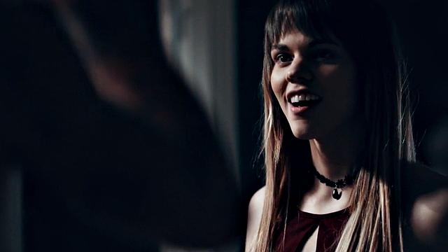 Trans goddess sucking and barebacking in kitchen