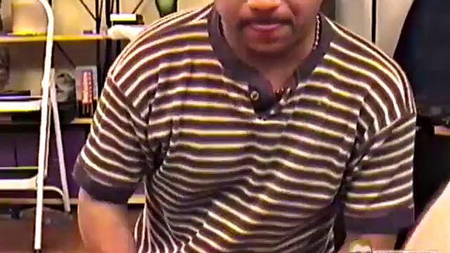 Mario is back for more of Auntie Bob's cock, and he's happy to indulge this Latin boy's desire. Within a few seconds of turning on the camera, Mario is on his knees and sucking dick.