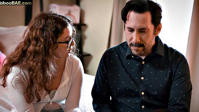 Deepthroating bae pleases her lover with tight pussy