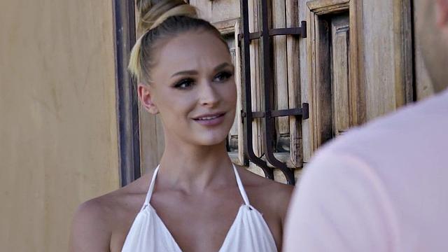 Stunning bae loves cockriding lover's dick