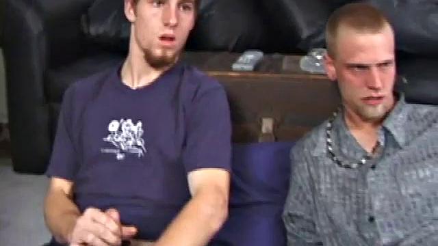 Adam and Brandon Watch Porn Videos Instead of Skateboarding. Brandon Sucks Down Adam's Hard Cock.