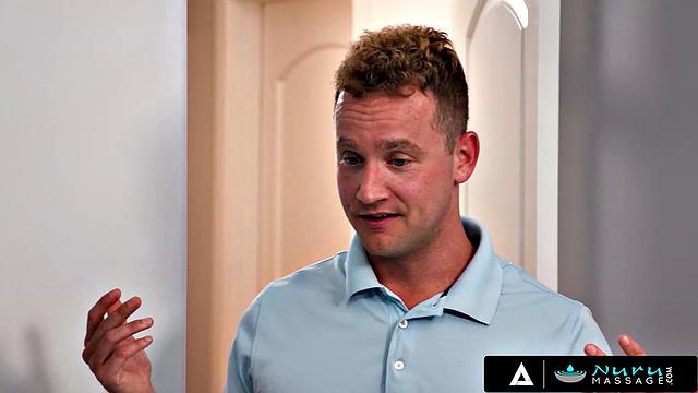 NURU MASSAGE - Nicole Kitt Seduces Roommate In Hot Doggystyle Fuck