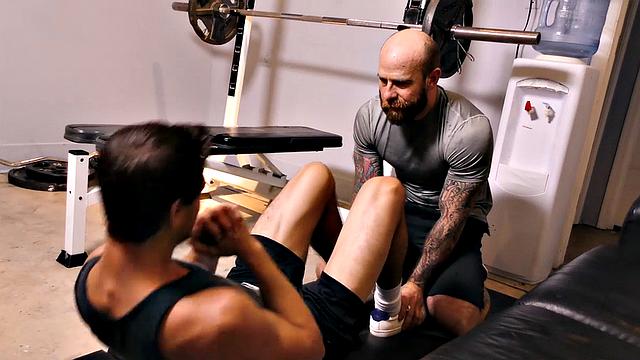 Father and Son Workout