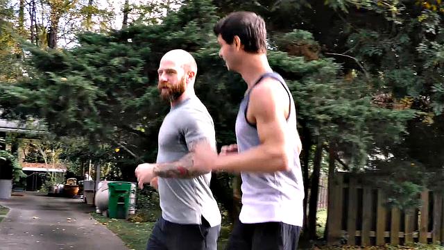 Father and Son Workout