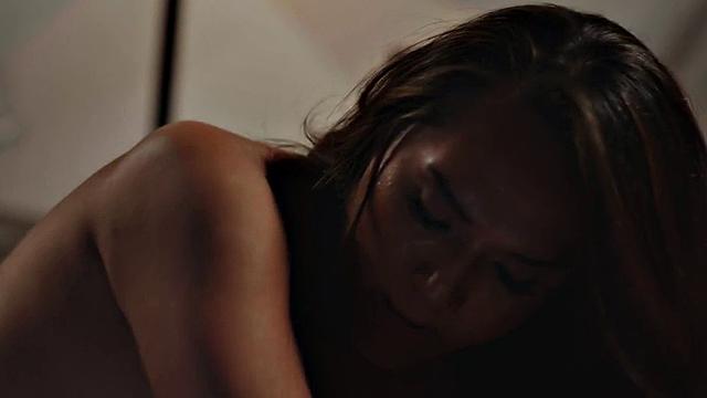 Bigtitted nympho shemale fucks 19yo in hairy pussy