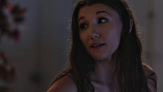 Bigtitted nympho shemale fucks 19yo in hairy pussy