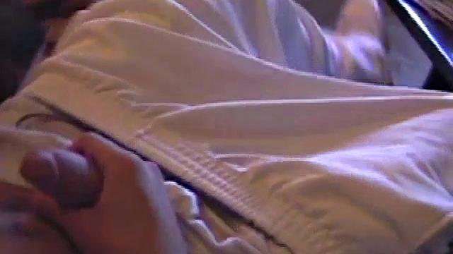 Amateur Lance Jerks His Dick