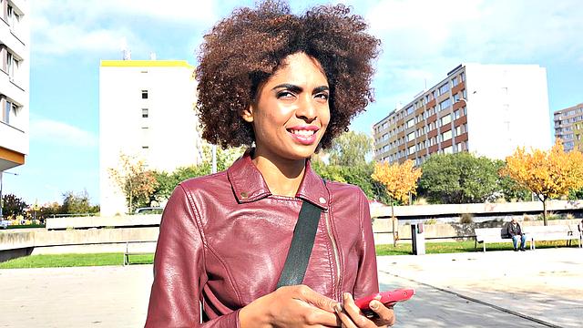 Interracial public adventure