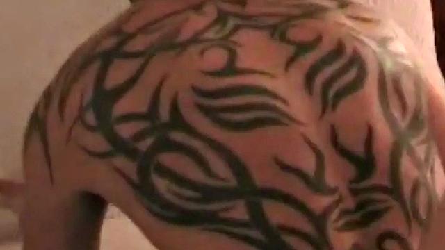 Ass fucking gays in group sex in various positions