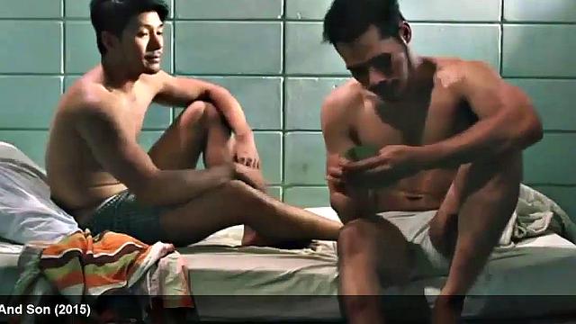 Muscular Asian Suta Maungplaen gets paid for steamy sex in the indoors