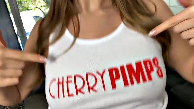 Gorgeous Brunette Jill Kassidy, Cherry Of The Year Winner