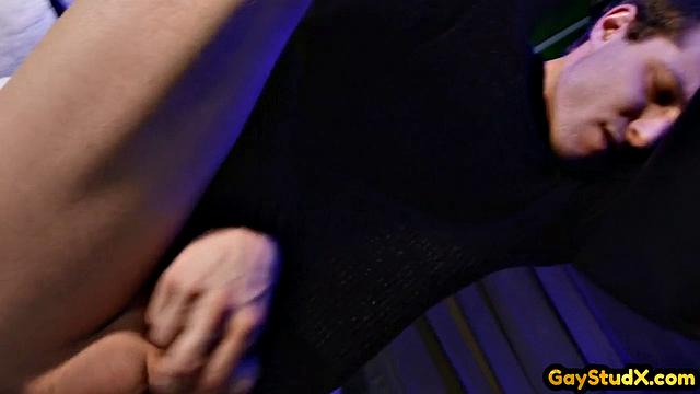 Ink Maledom assfucking skinny guy